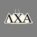 Paper Air Freshener W/ Tab - Greek Letters: Lambda Chi Alpha